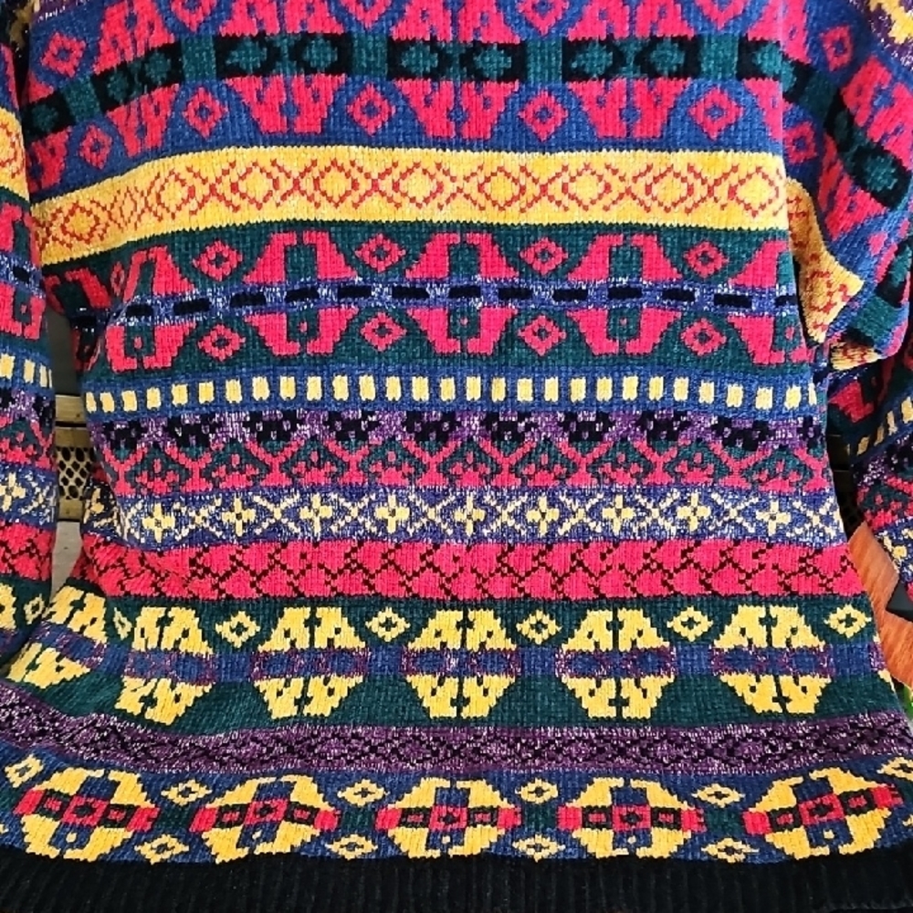 Preswick & Moore Multicolor Knit Sweater - Picture 8 of 11